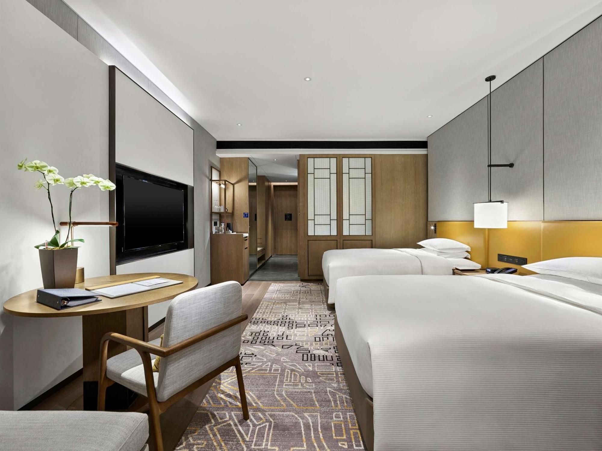 Hilton Jiaxing Hotell Exteriör bild