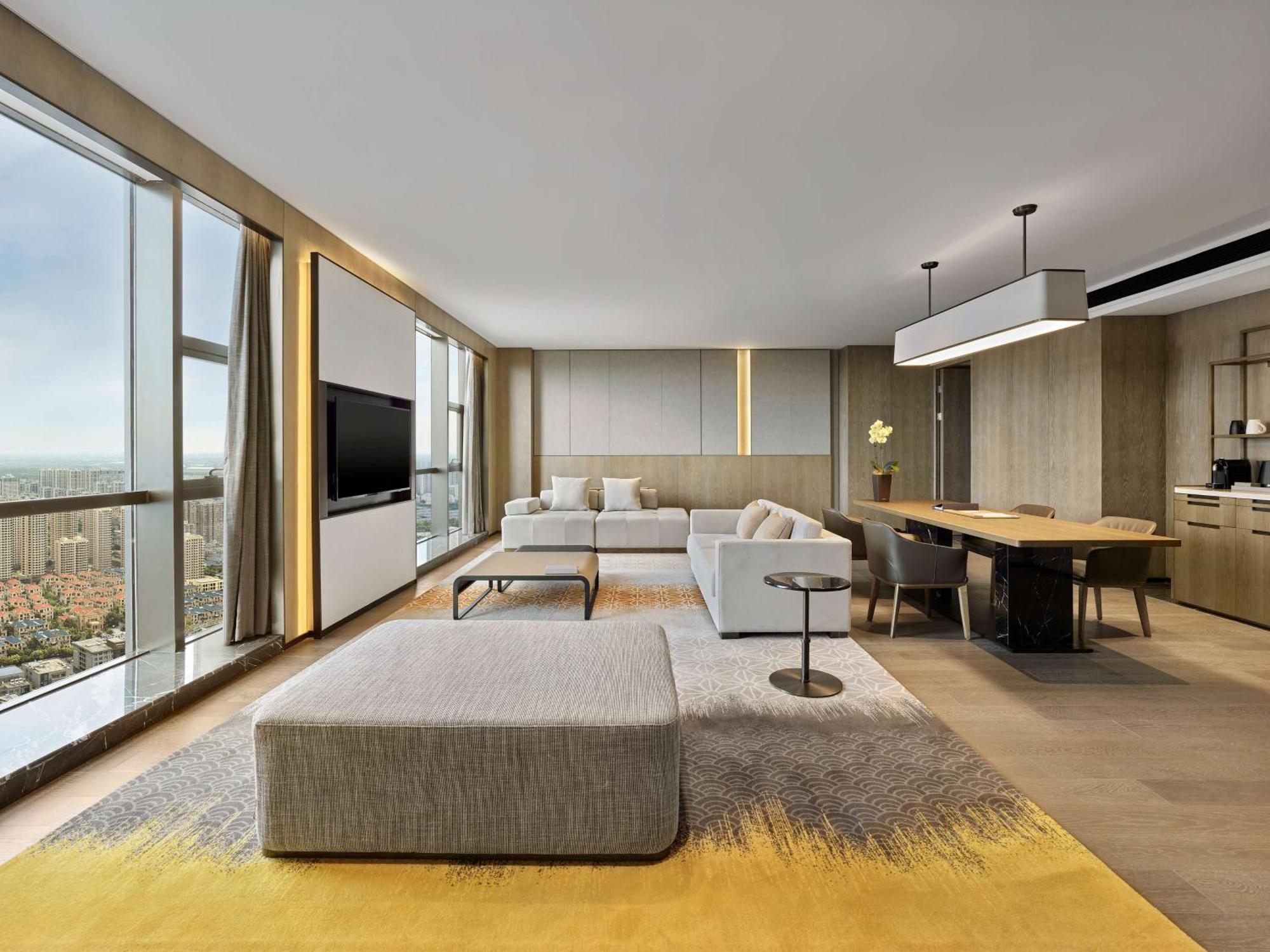 Hilton Jiaxing Hotell Exteriör bild